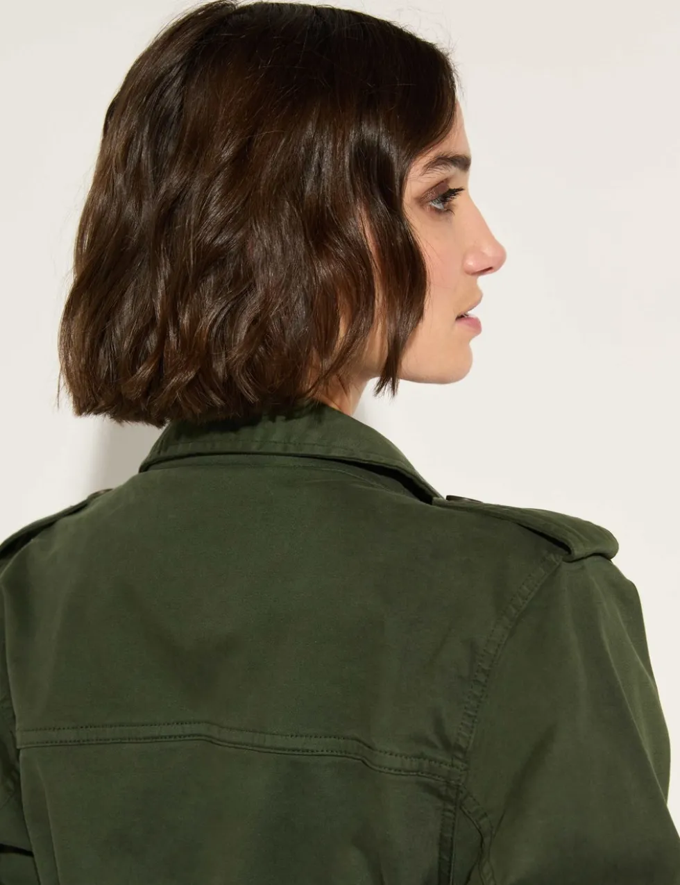 Cotton Rich Longline Utility Jacket