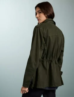 Cotton Rich Longline Utility Jacket
