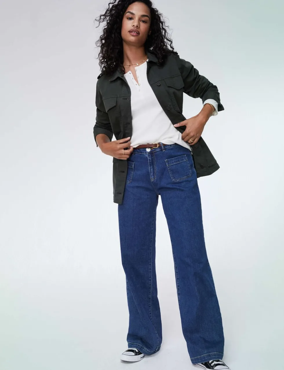 Cotton Rich Longline Utility Jacket