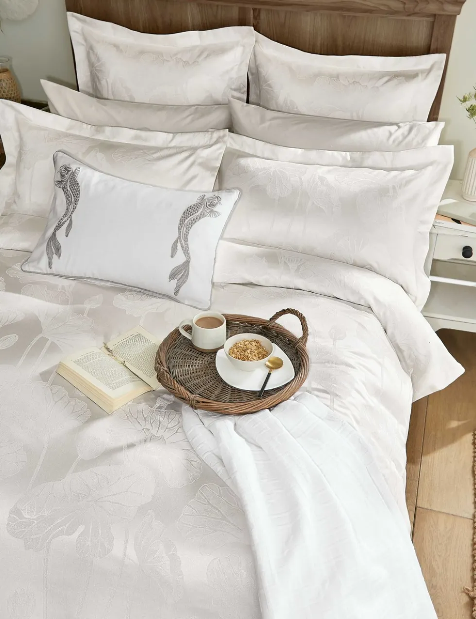 Cotton Rich Lotus Leaf Duvet Cover