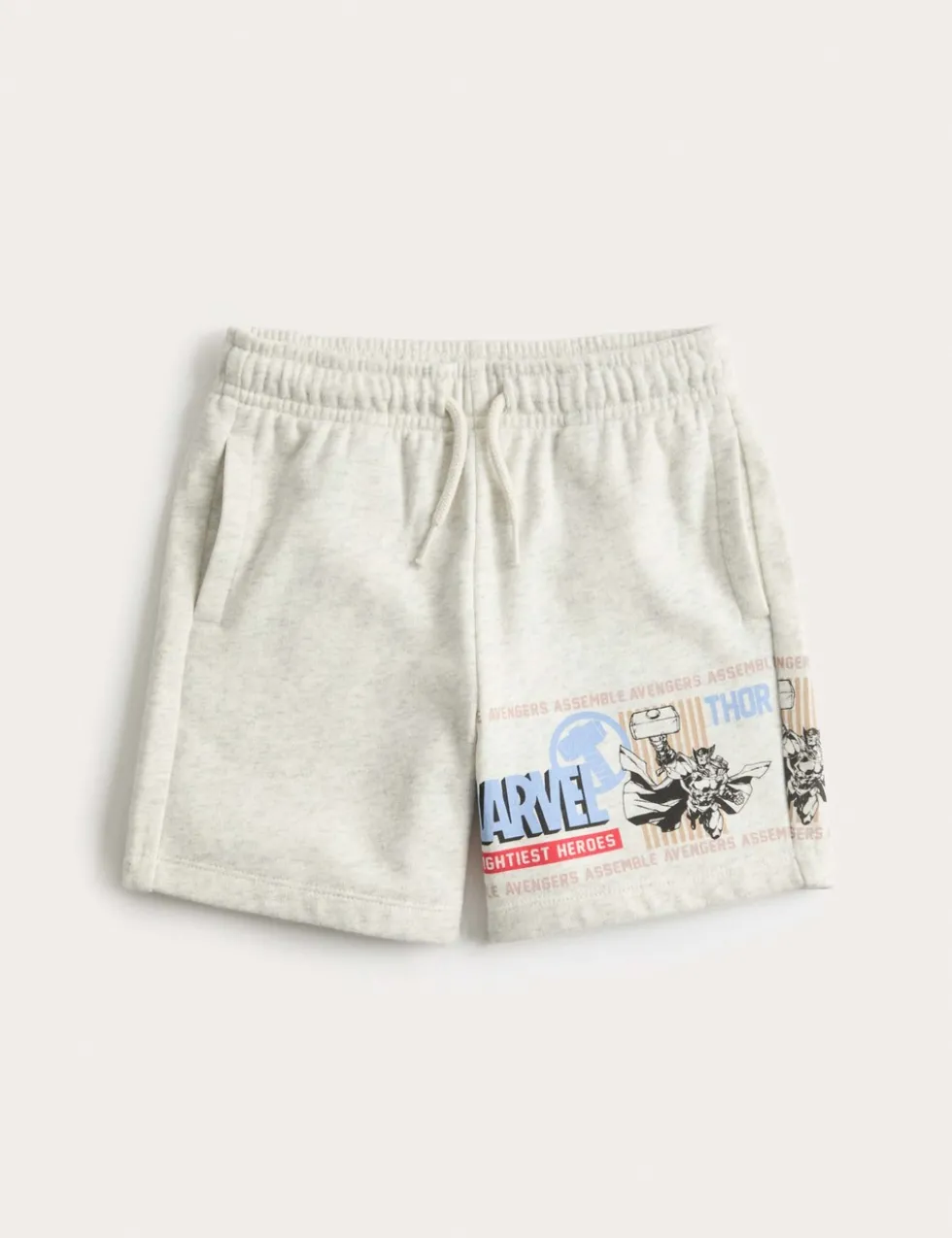 Cotton Rich Marvel™ Sweat Shorts (2-10 Yrs)