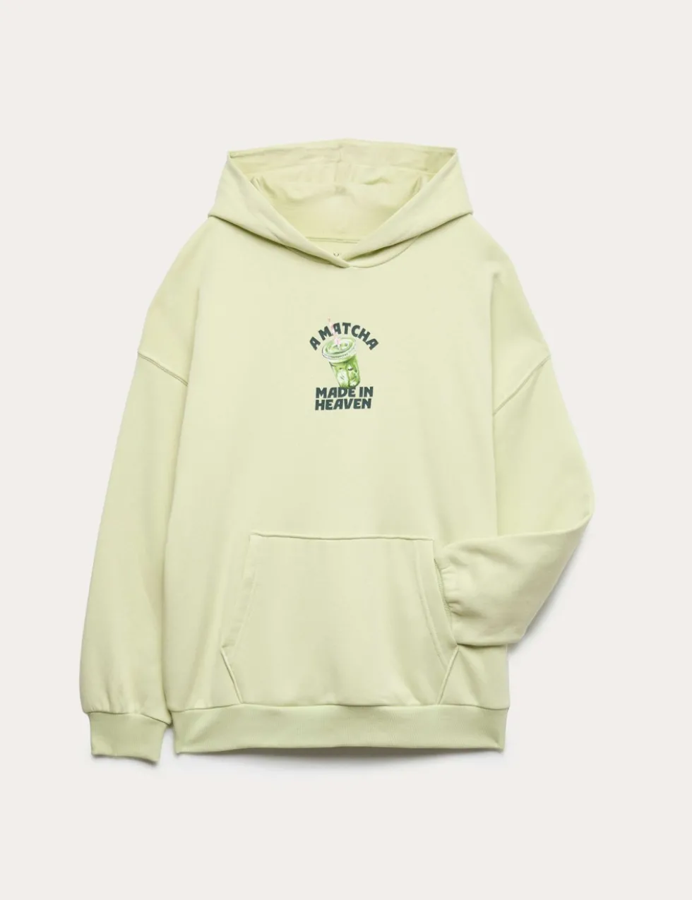 Cotton Rich Matcha Graphic Hoodie (6-16 Yrs)