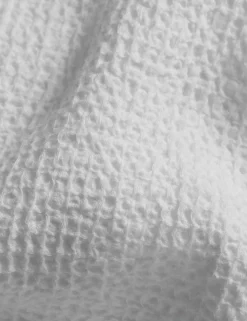 Cotton Rich Mini Waffle Bedding Set