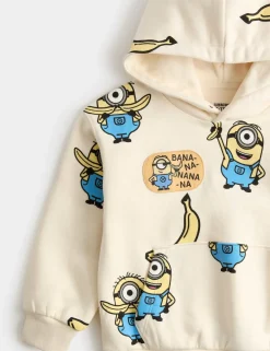 Cotton Rich Minionsâ„¢ Graphic Hoodie (2-8 Yrs)