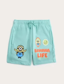 Cotton Rich Minions™ Graphic Shorts (2-8 Yrs)