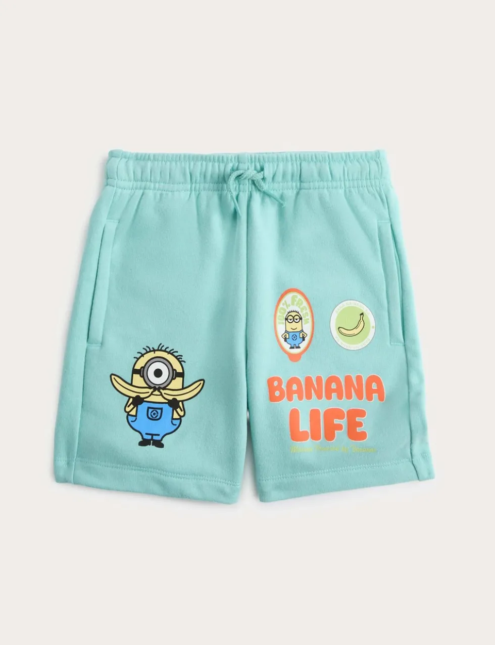 Cotton Rich Minions™ Graphic Shorts (2-8 Yrs)