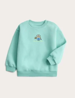 Cotton Rich Minions™ Graphic Sweatshirt (2-8 Yrs)