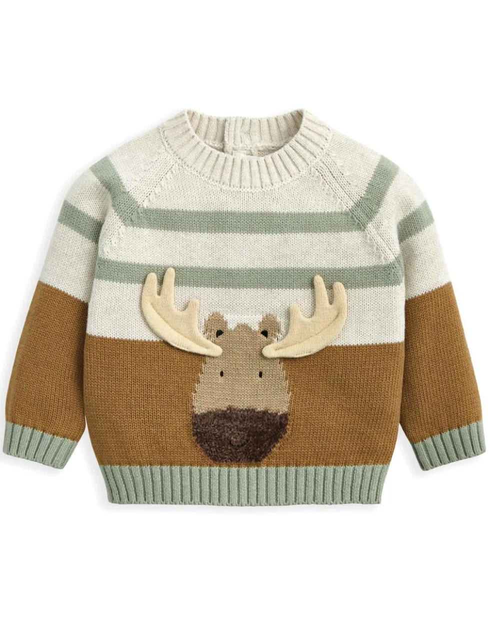 Cotton Rich Moose Jumper (0-24 Mths)