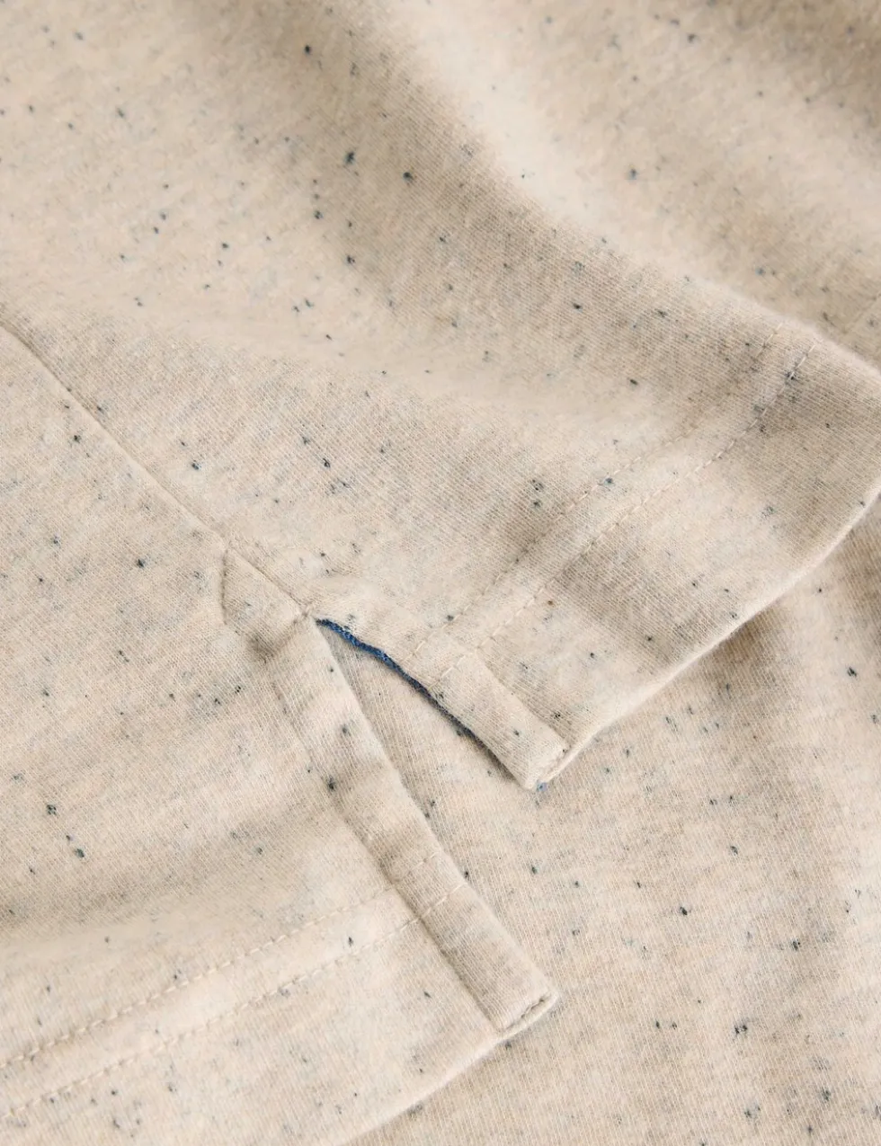 Cotton Rich Nep Crew Neck T-Shirt