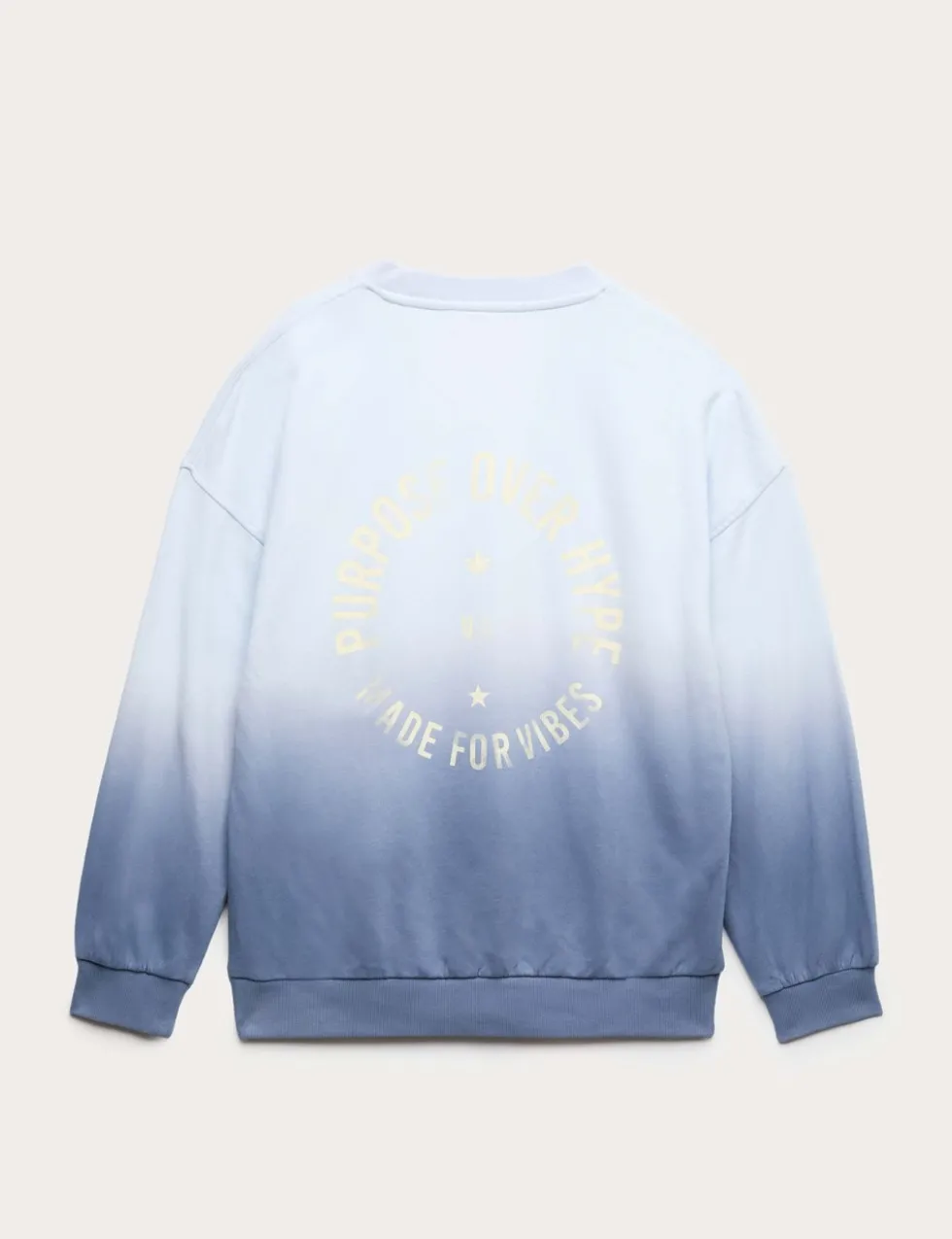 Cotton Rich Ombre Back Graphic Sweatshirt (6-16 Yrs)