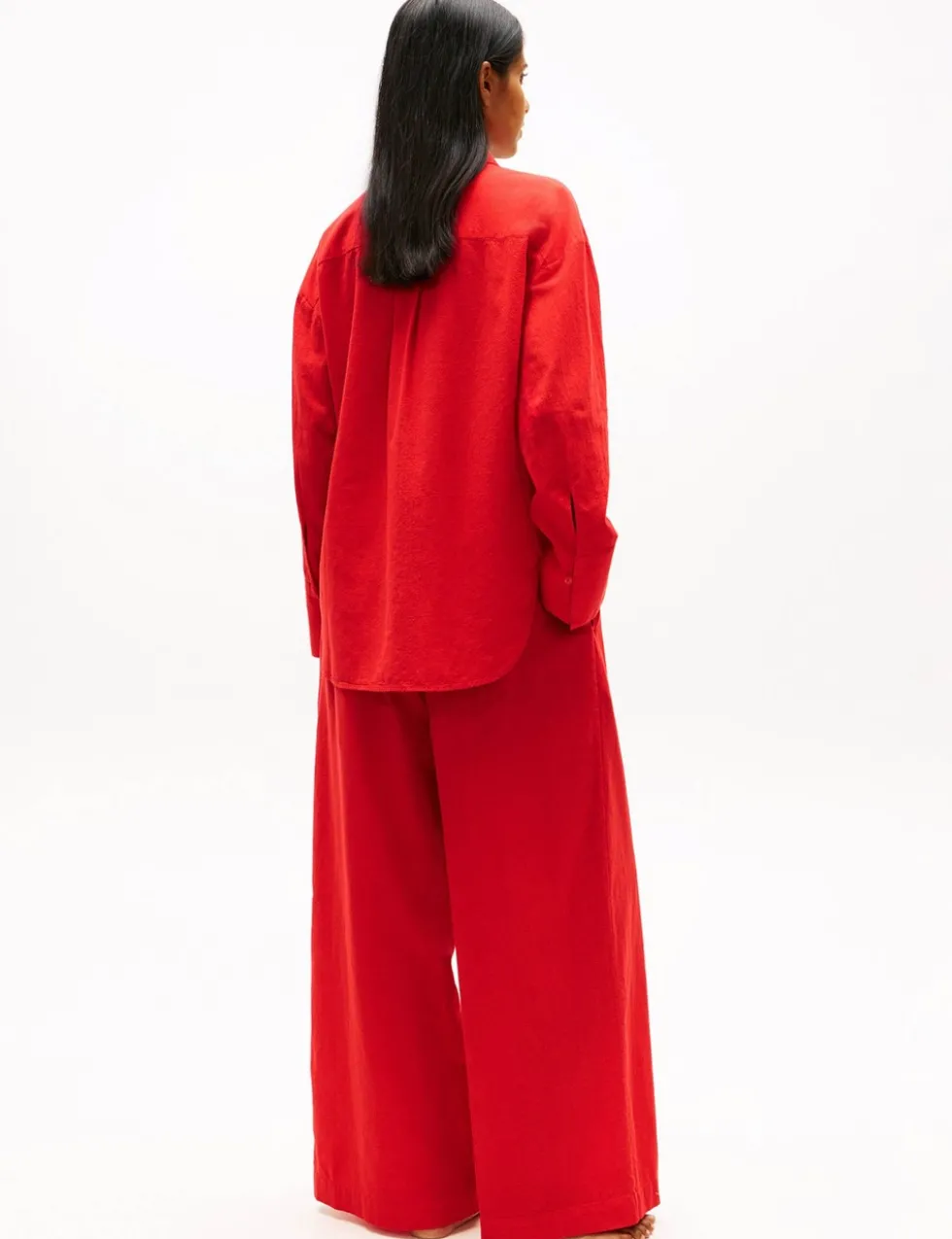 Cotton Rich Oversized Beach Cover Up Shirt