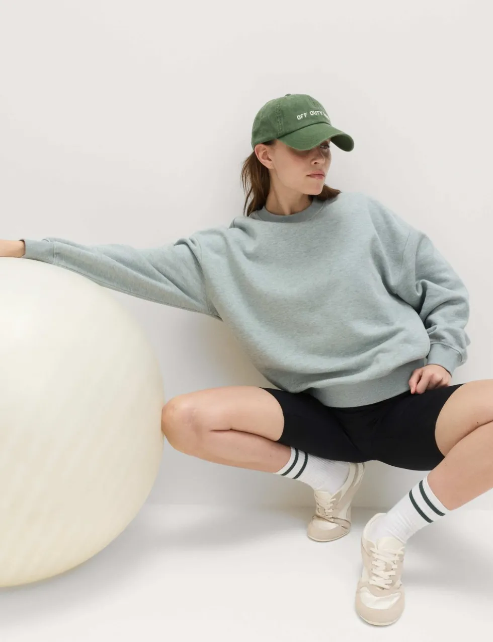 Cotton Rich Oversized Sweatshirt
