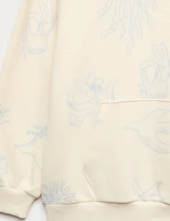 Cotton Rich Patterned Hoodie (6-16 Yrs)