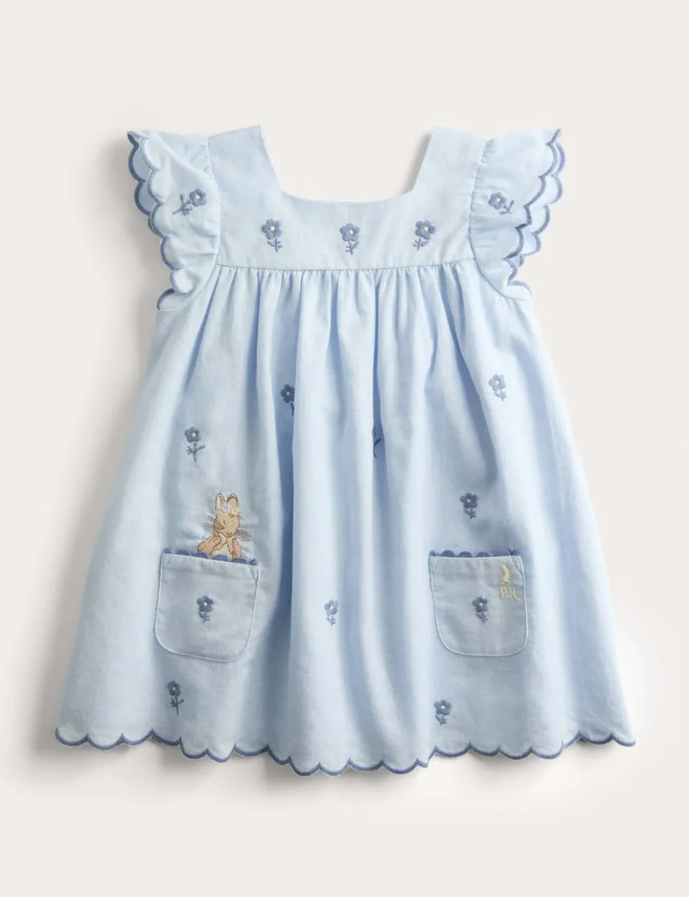 Cotton Rich Peter Rabbit™ Dress (0 Mths-3 Yrs)