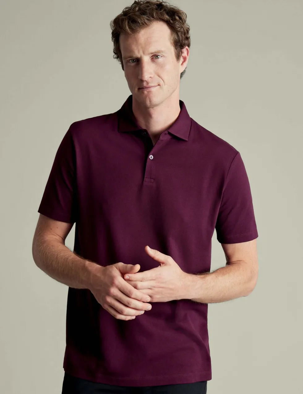 Cotton Rich Pique Polo Shirt