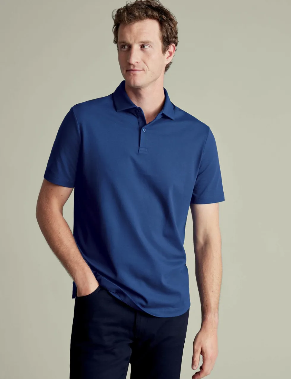 Cotton Rich Pique Polo Shirt