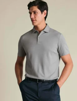 Cotton Rich Pique Short Sleeve Polo Shirt