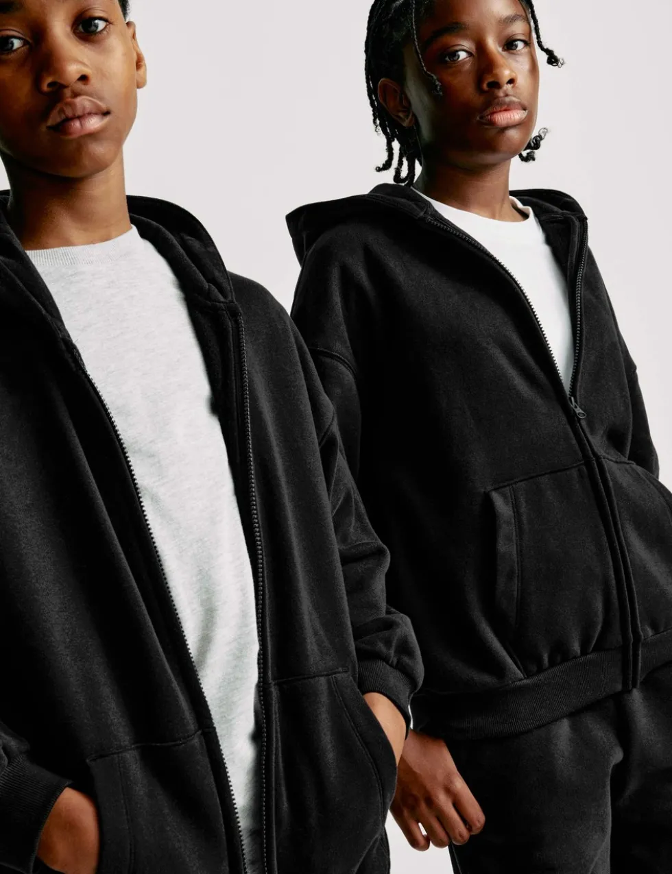 Cotton Rich Plain Hoodie (6-16 Yrs)