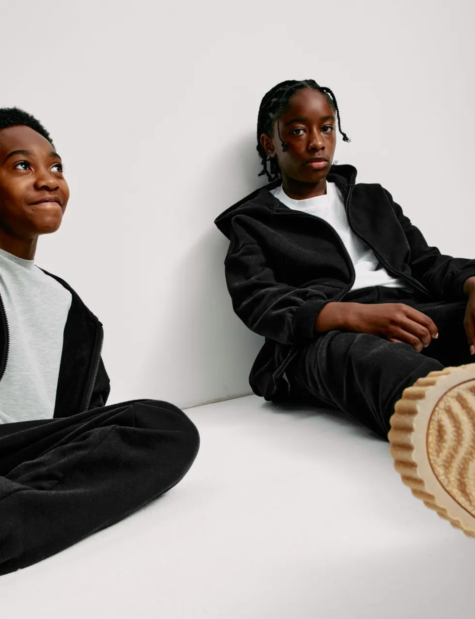 Cotton Rich Plain Hoodie (6-16 Yrs)