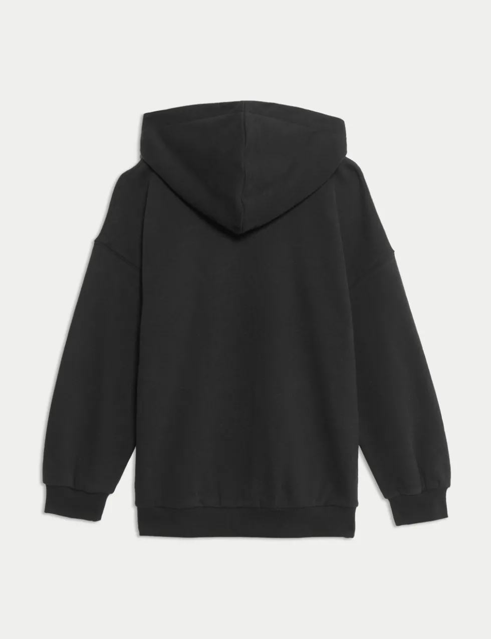 Cotton Rich Plain Hoodie (6-16 Yrs)