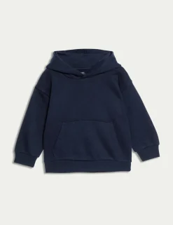 Cotton Rich Plain Hoodie (2-8 Yrs)