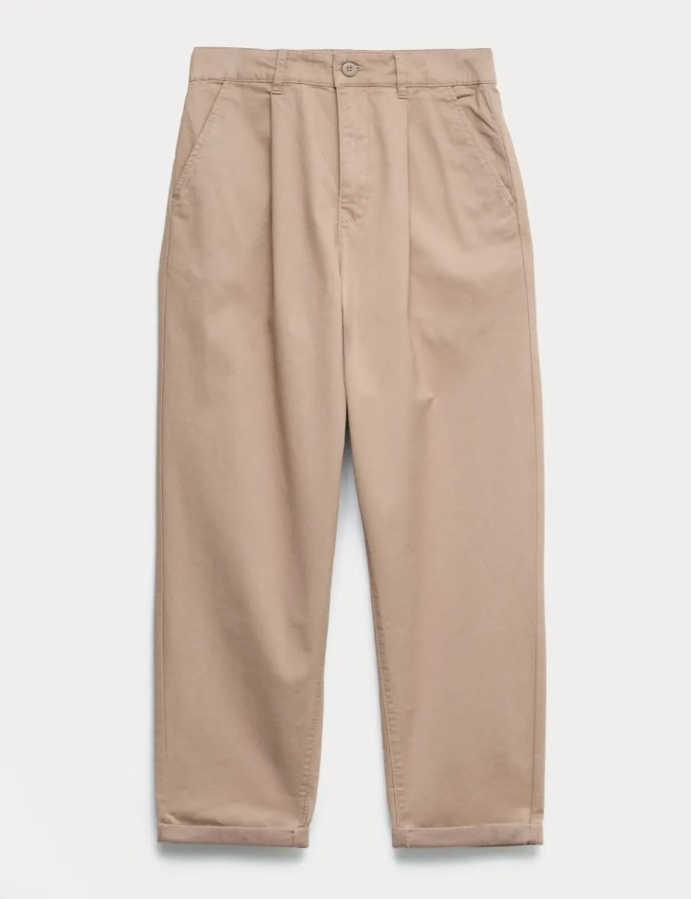 Cotton Rich Pleated Chinos (6-16 Yrs)