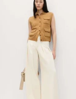 Cotton Rich Pocket Knitted Waistcoat