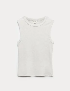 Cotton Rich Premium Slim Fit Tank Top