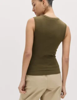 Cotton Rich Premium Slim Fit Tank Top