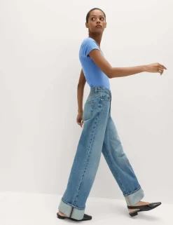 Cotton Rich Premium Square Neck Top