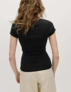 Cotton Rich Premium Square Neck Top