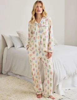 Cotton Rich Print Pyjama Set