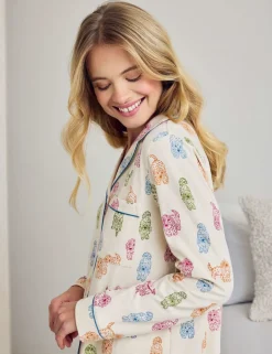 Cotton Rich Print Pyjama Set