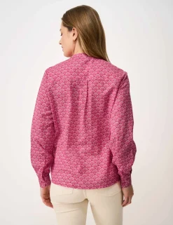 Cotton Rich Printed Blouse