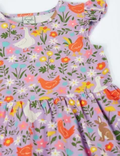 Cotton Rich Printed Dress (1-10 Yrs)