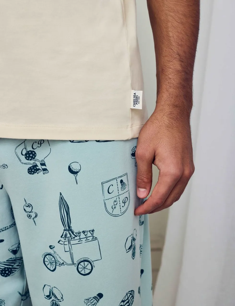 Cotton Rich Printed Pyjama Set