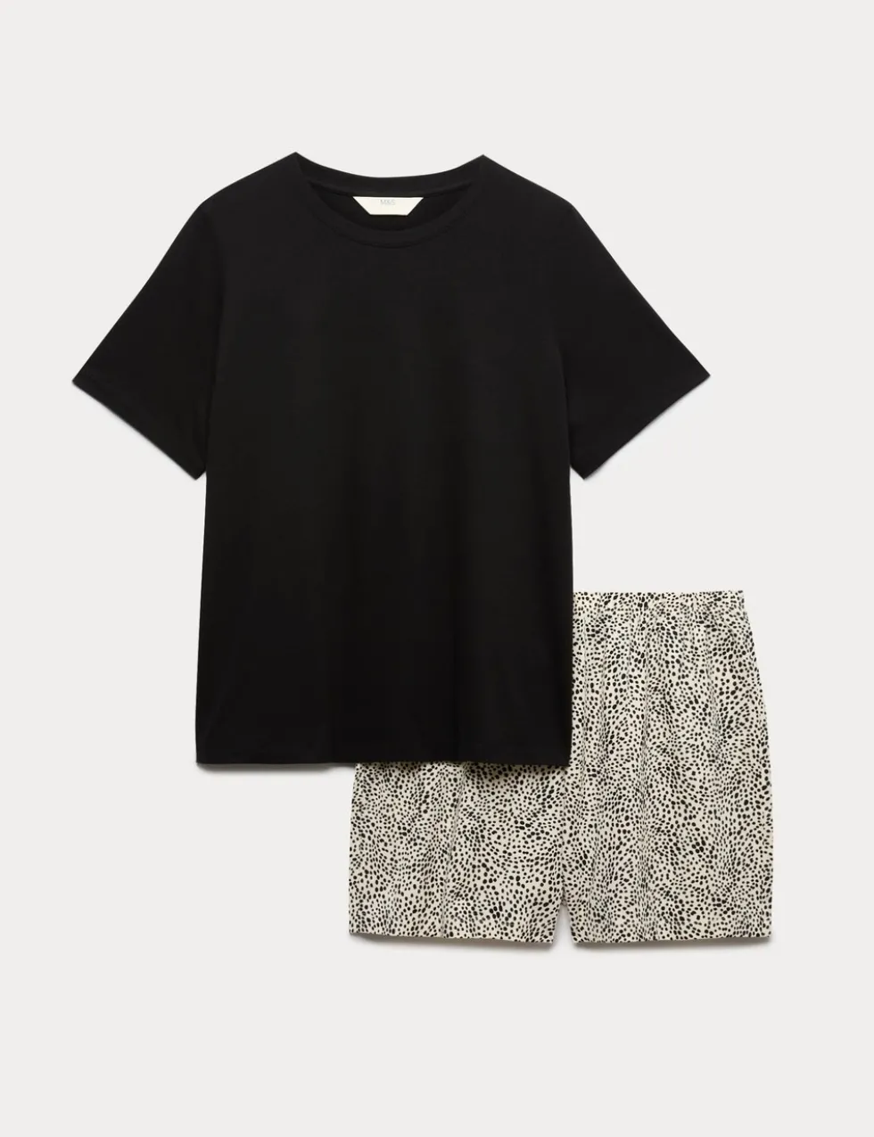Cotton Rich Printed Shortie Set