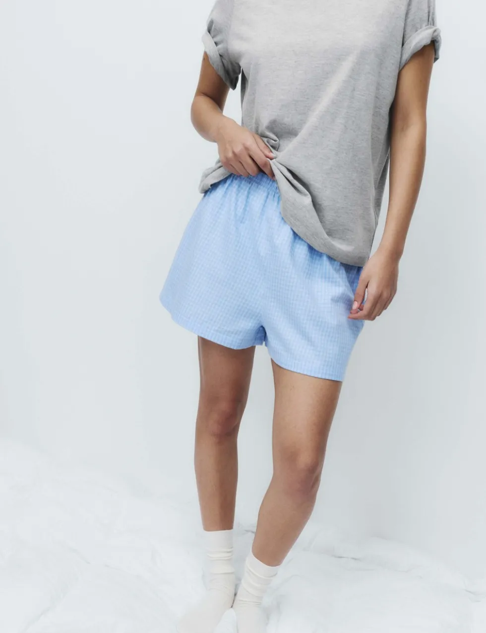 Cotton Rich Printed Shortie Set