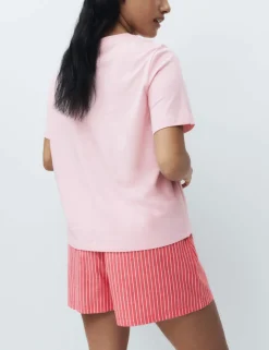 Cotton Rich Printed Shortie Set