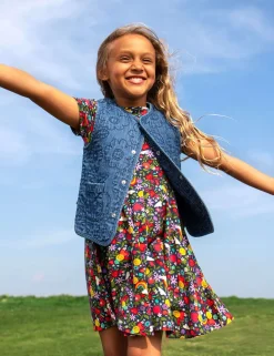 Cotton Rich Printed Skater Dress (1-12 Yrs)