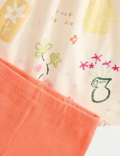 Cotton Rich Printed Top & Bottom Set (0 -5 Yrs)