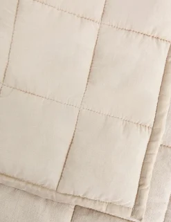 Cotton Rich Quilted Throw