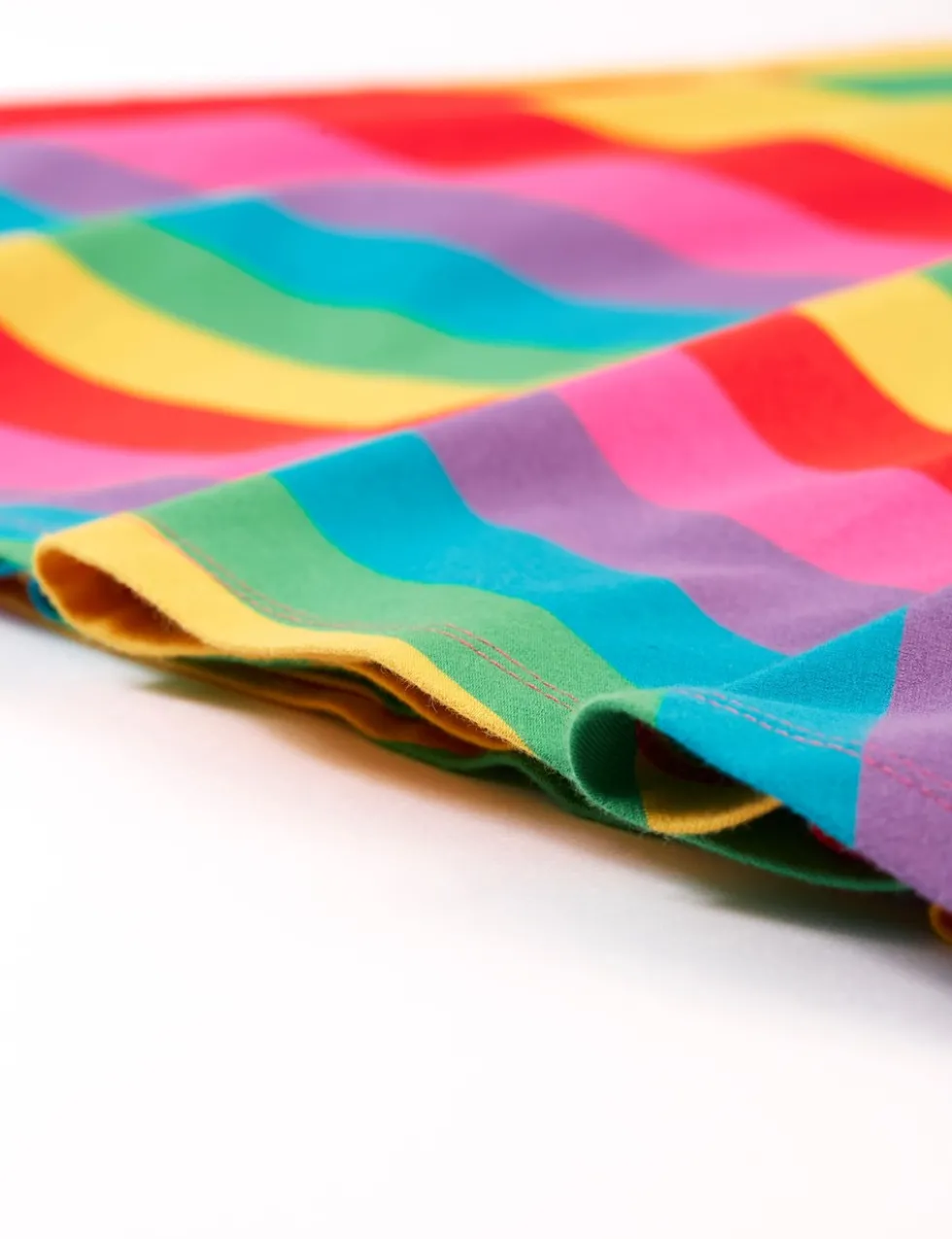 Cotton Rich Rainbow Stripe Dress (0 Mths–4 Yrs)