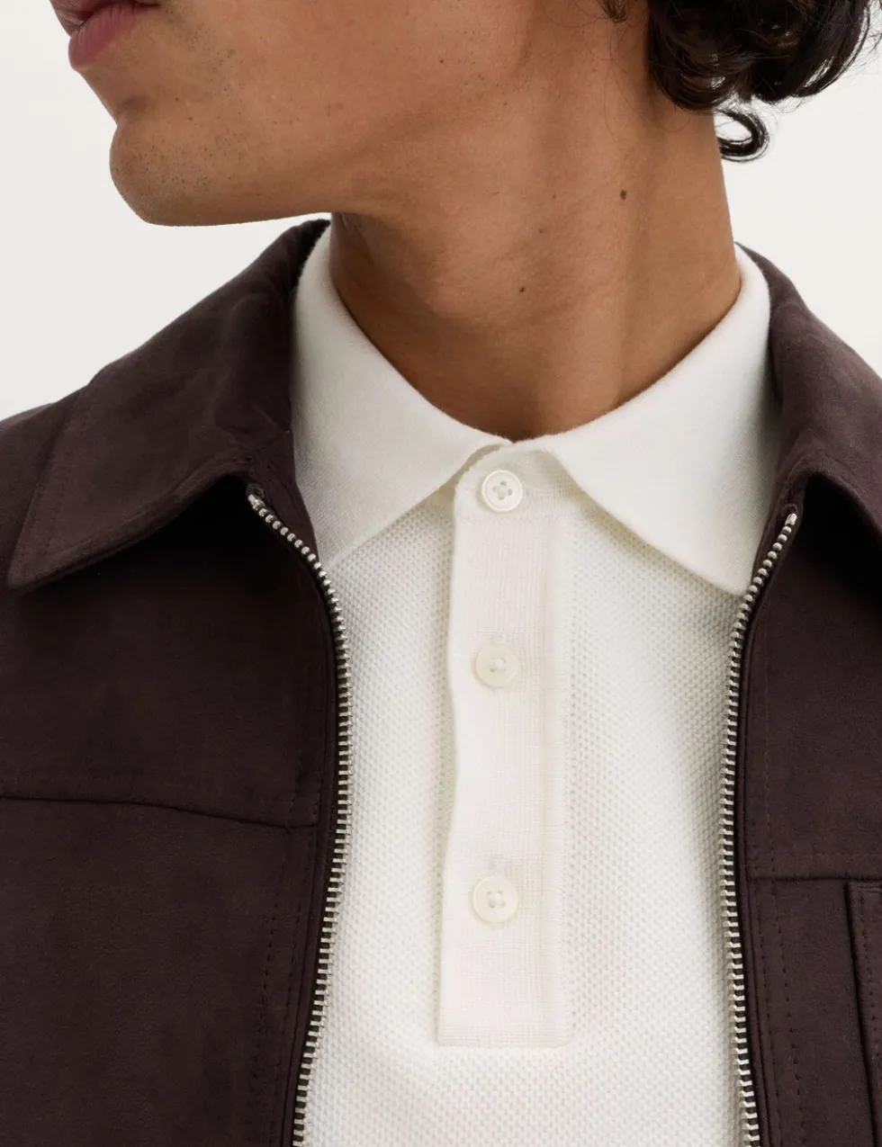 Cotton Rich Regular Fit Knitted Polo Shirt