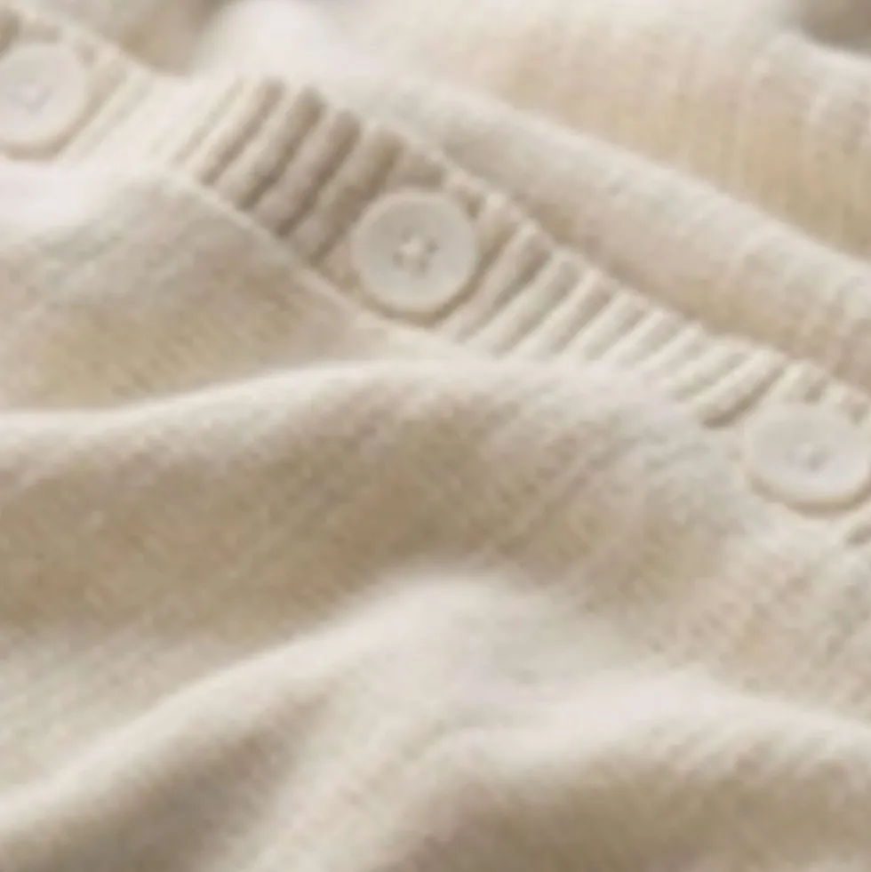Cotton Rich Relaxed Cardigan with Linen