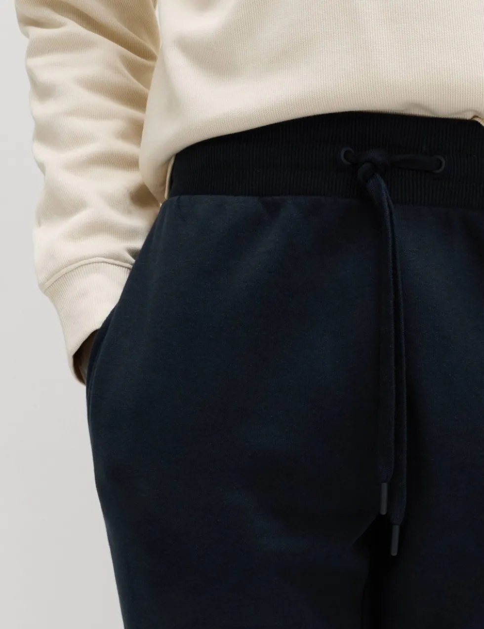 Cotton Rich Relaxed Fit Straight Leg Joggers