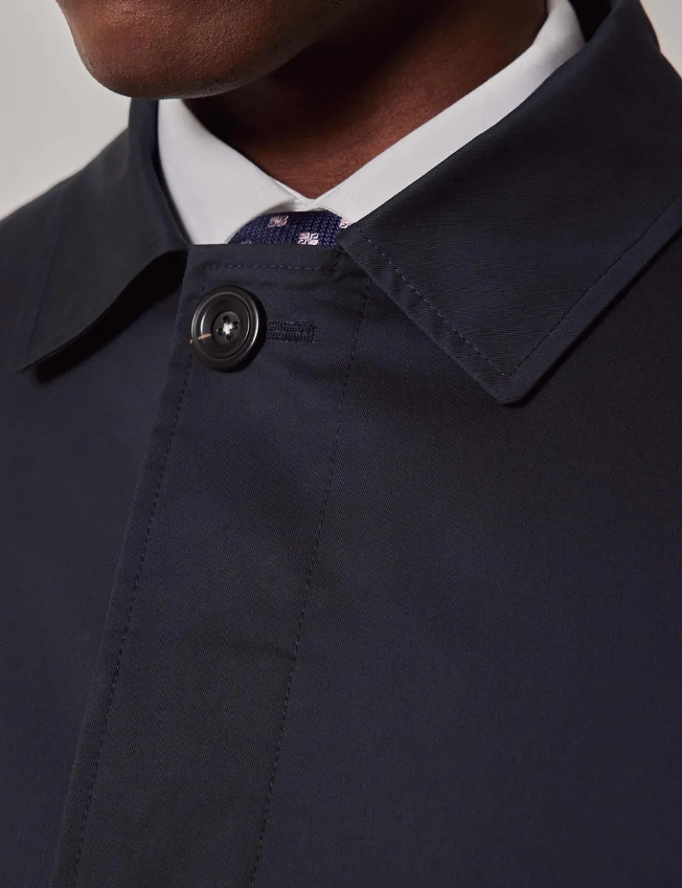 Cotton Rich Removable Lining Mac