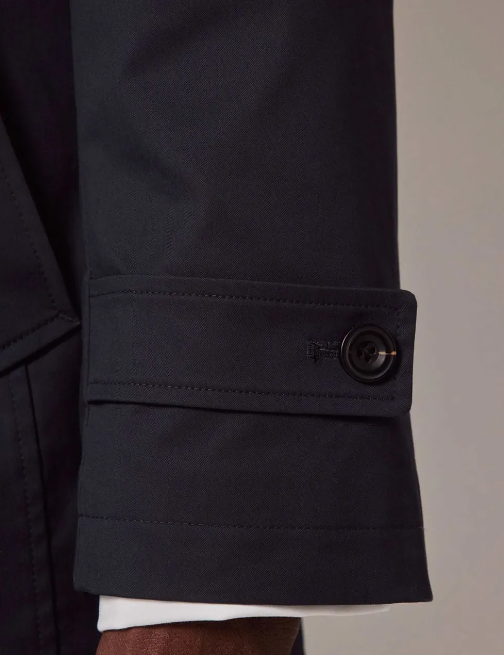 Cotton Rich Removable Lining Mac