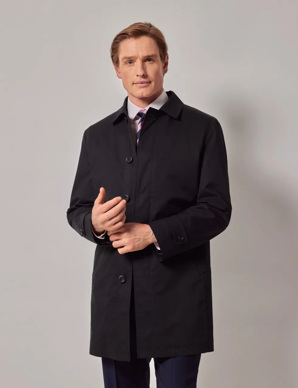 Cotton Rich Removable Lining Mac