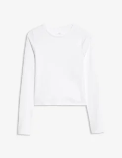 Cotton Rich Ribbed Plain Top (6-16 Yrs)